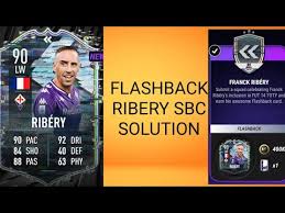 Earn a flashback franck ribéry celebrating his inclusion in fut 14 toty. Flashback Ribery Sbc Solution On Madfut 21 Youtube