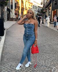 Aaliyah outfits aaliyah style aaliyah aaliyah hipster outfits cute outfits 90s hip hop outfits 90s outfit aaliyah pictures ropa hip hop. Aaliyah Jay Was Stylish In This Fashion Nova Denim Tube Top Fashion Bomb Daily Style Magazine Celebrity Fashion Fashion News What To Wear Runway Show Reviews