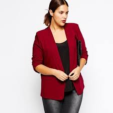 Black Blazer For Women Plus Size Blazer Women Plus Size Slim Black Red Autumn Blazers And Jackets Coat Solid Blazer Feminino Casual Bla Plus Size Women Blazers For Women Business Casual Attire