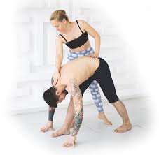 manual adjustments in yoga cl