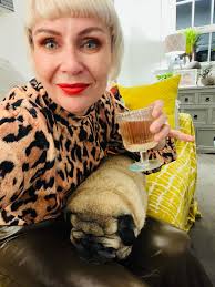 My husband has just said that I match the dog. When I didn't rise to it, he  went further 'They say that owners turn into their dogs. That they  metamorphosise' 'And he