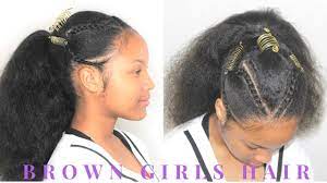Hairstyles for plus size women what's special about this look is that you can pull it off when going to parties, attending office meetings or when staying home in your pjs. Easy Hairstyle For Teens Big Girls Youtube