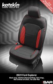 Katzkin Custom Leather Auto Interiors Leather Seat Covers Ford Explorer Leather Seat Covers Automotive Upholstery