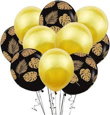 Adults and children alike will love wearing these at your next beach, pool, or backyard party. Buy Party Time 10 Pieces Gold Black Tropical Leaves And Gold Latex Party Balloons Tropical Leaves Hawaii Themed Party Balloons For Hawaii Luau Party Birthday Wedding Theme Party Decorations Online Shop Stationery