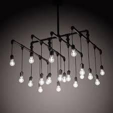 Meyda Tiffany 201071 Pipedream Modern Steel Led Multi Drop Ceiling Lighting Mey 201071