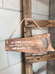 Zondag 20 juni is het weer zo ver: Bol Com Zaag Als Opa Het Niet Maken Kan Vaderdag Vader Cadeau Verjaardag