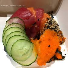 Kurin's bright yellow walls seem to draw us in, its open fridge stocked with irresistible healthy offerings catching our attention instantly. Kurin S Pokeritto Poke With A Twist Nu Sentral