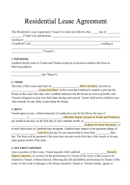 Dummies helps everyone be more knowledgeable and confident in applying what they know. Free Residential Lease Template Download Rental Agreement Sample Pdf