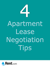 Tips For Negotiating A Lower Rent Rent Com Apartment Lease Being A Landlord Apartment Hunting