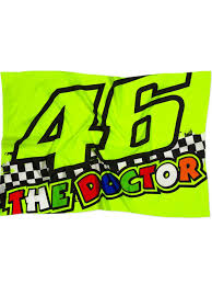 See more ideas about valentino rossi 46, valentino rossi, valentino. Valentino Rossi Vr46 Classic 46 The Doctor Supporter Flag