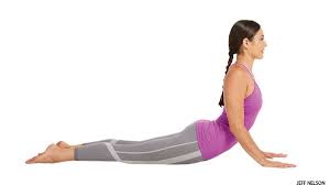 Stretch Safely Using Strength In Bhujangasana Cobra Pose Cobra Pose Body Posture Yoga Poses