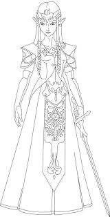 Color this picture of link: Free Printable Zelda Coloring Pages For Kids