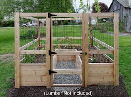 Raised Garden Bed Kit Planter 8 X 8 Fence Gate Hardware Gardening Outdoor Ebay Raised Garden Bed Kits Vegetable Garden Raised Beds Diy Raised Garden