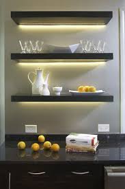 Leds Make Great Accent Lights For Floating Shelves Their Slim Profile Makes Them Ideal For This Ap Ikea Floating Shelves Floating Shelves Floating Shelves Diy
