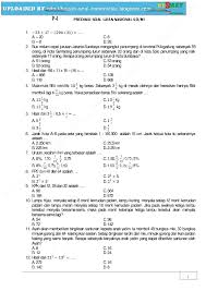 Data nilai peserta lomba mata pelajaran matematika adalah sebagai berikut Pdf 40 Soal Try Out Sd Kelas 6 Pelajaran Matematika Dwi Indra Jayani Academia Edu