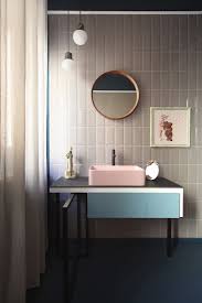 retro colored fixtures remodelista