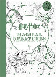 Download Harry Potter Magical Creatures Postcard Coloring Book Scholastic 9781338054590 Amazon Com Books
