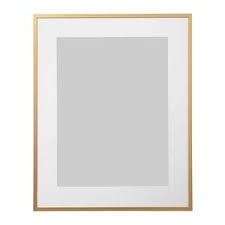 Lomviken Cadre Couleur Or 19 X27 50x70 Cm Ikea Ikea Office Makeover Frame
