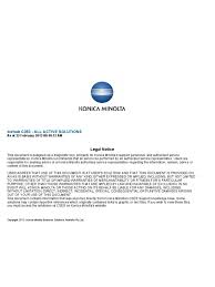 Originally sold through an minotla konica minolta dealer. Bizhub C353 Solutions Internet Explorer Voice Over Ip