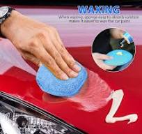 High Density Round Car Waxing Sponge 5 inch Polishing Disc ...