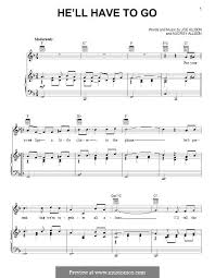 He Ll Have To Go Jim Reeves By A Allison J Allison On Musicaneo Jim Reeves Jim To Go