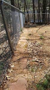 How do you stop a dog from digging under the fence? Dog Digging Prevention Brick Pavers Dog Digging Dog Backyard Dog Fence