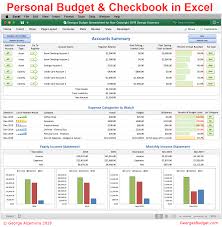 Collection of most popular forms in a given sphere. Georges Budget For Excel V12 0 Budget Spreadsheet Excel Budget Spreadsheet Budget Software