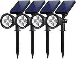 Amazon Com Lumina Bright Solar Lights Garden Solar Lights Landscape Spotlights