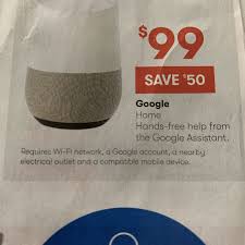 Google Home 99 Big W Google Home Google Hifi