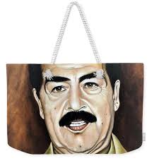 young saddam Hussein Weekender Tote Bag
