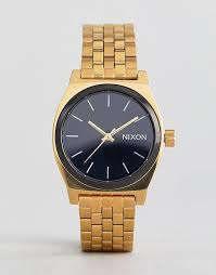 Aug 15, 2011 · today we celebrate, or, actually, mourn the 40th anniversary of president richard nixon's taking america, and the world, off the gold standard, making many promises that were promptly broken. Nixon Gold Black Face Medium Time Teller Watch Asos