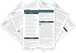 Though she hopes she will see her mother soon but she is anxious about her mother's deteriorating health and falls short of words to convey her true feelings. The Chimney Sweeper Songs Of Innocence Poem Summary And Analysis Litcharts