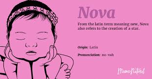 Other kanji combinations can also form this name. Nova Name Meaning Origin Popularity Girl Names Like Nova Mama Natural