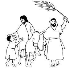 Palm Sunday 35 Jpg 658 642 Pixels Dimanche Des Rameaux Coloriage Dessin A Colorier