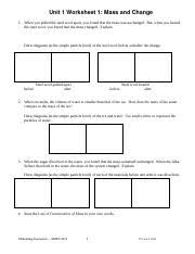 Over 25 scaffolded questions that start relatively easy and end with some real challenges. Ans To Ws 4 Pdf Name Date Pd Unit 1 Worksheet 4 Applied Density Problems 2c 1 Determine The Density Of Each Metal Show All Your Work And Include Course Hero