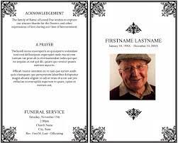 Make sure the image is large enough for the front of your card and that the image resolution is 300 dots per inch. 9 Best Printable Memorial Card Templates Printablee Com