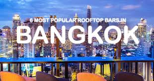 Smalls bar fell into bangkok's niche category of expat neighborhood bars when it opened back in 2014. 6 Best Rooftop Bars To Enjoy The Amazing View Of Bangkok Thailand Travel Scoop Hotelthailand Com
