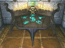 Enchanting Table Skyrim Skyrim Skyrim Enchanting Viking Decor