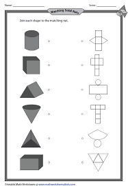 Solid 3d Shapes Worksheets