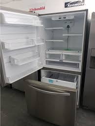 For under $750, you can find small to medium top freezer units from a. Kenmore Stainless Steel Bottom Mont 33 Fridge Out Of Stock Kimo S Appliances Van Nuys