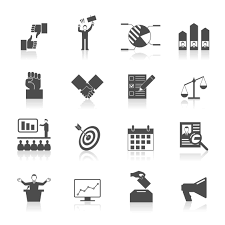 Check spelling or type a new query. Election Icons Set 478784 Vector Art At Vecteezy
