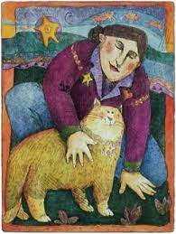 If you like the video, please, share, like, comment and subscribe! Lady Petting A Cat Available Giclee Of Hand Colored Etching By Paula Zima Cat Art Illustration Cat Painting Cat Illustration