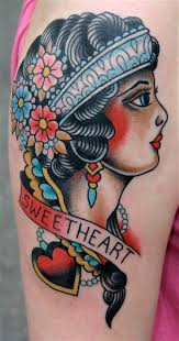 Old School Portrait Tattoo Traditional Style Tattoo Traditional Tattoo Traditional Tattoo Design