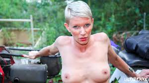 Amateur blonde French babe goes for doggy style sex outdoors on cam porn  🌶️ picture gallery - PornHat