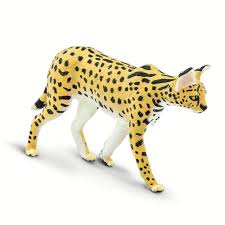 The serval (leptailurus serval) is a wild cat native to africa. Serval Toy Safari Ltd