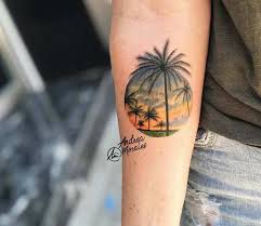 Powerful and amazing palm tree tattoo designs men and women 2019. Palm Tree Tattoo By Andrea Morales Post 26756 Palm Tattoos Tattoos Tattoos For Women