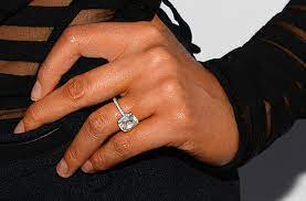 If this is the ring she wanted then max got it all right, and that's a good way to kick off a betrothal. John Legend And Chrissy Teigen Tie The Knot In Italy Cushion Cut Diamond Engagement Ring Is Nearly As Pretty As The Bride The Jeweler Blog