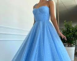 Blue Star Dress Etsy