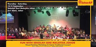 Lagu sekolah seni malaysia johor lagu : Gema Traditional The Concert At 15johoraf Peatix