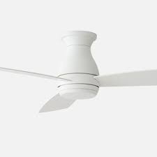 Hugh 52 Led Ceiling Fan Matte White Ceiling Fan White Ceiling Fan